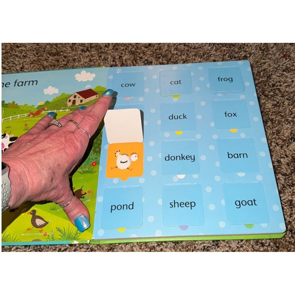 Usborne-Lift-the-Flap Word Book